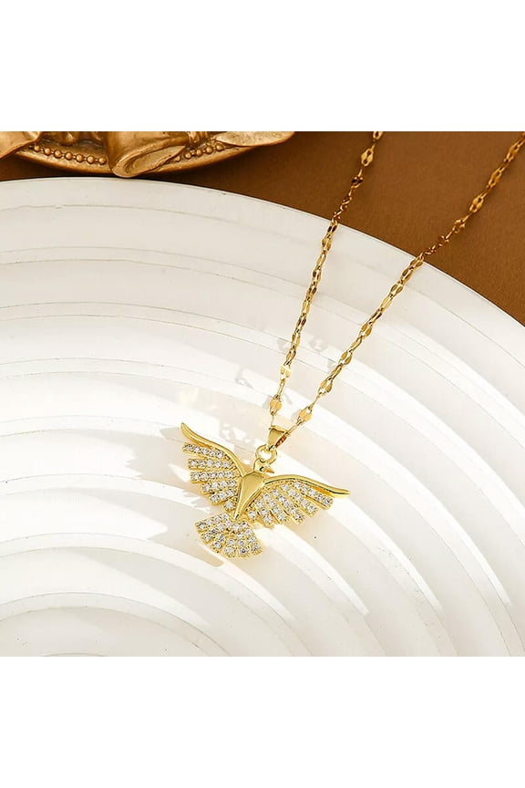 Classic Phoenix Necklace Fashion Wedding Personality Versatile Clavicle Chain