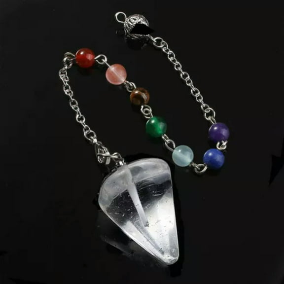 GKNET Crystal Pendant Linguistic Pendant Necklace Delicate Jewelry Fashion Accessories -4