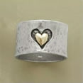 thumbnail image 1 of GKNET Creative Silver Plated Rings for Women Party Delicate Jewelry Band Ring Gifts Size 6-10-02# Heart ring-7, 1 of 9