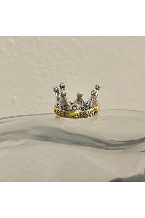 Crown Surgical Steel Ear Cartilage Helix Cuff Ear Bone Clip Earring For Women-Silver