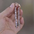 thumbnail image 1 of GKNET Elegant Zircon Crystal Tassel Earrings Stud Drop Dangle Women Party Delicate Jewelry Gift-44.Tassel, 1 of 9
