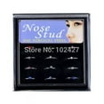 thumbnail image 1 of GKNET Fake Unisex Septum Clicker Nose Ring Non Piercing Hanger Clip On Delicate Jewelry 1X S-Multicolor #12-40 pcs/box, 1 of 9