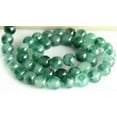 thumbnail image 1 of GKNET Genuine 6/8mm Natural Green Jade Gemstone Round Loose Beads 15Inch-8mm, 1 of 5