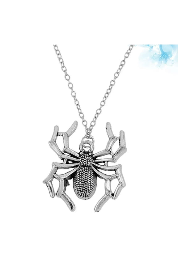 Gothic Party Necklace Men Punk Halloween Spider Anniversary Miss