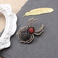 thumbnail image 1 of GKNET Insect Spider Brooch with Rhinestones and Realistic Insect Pin, 1 of 7