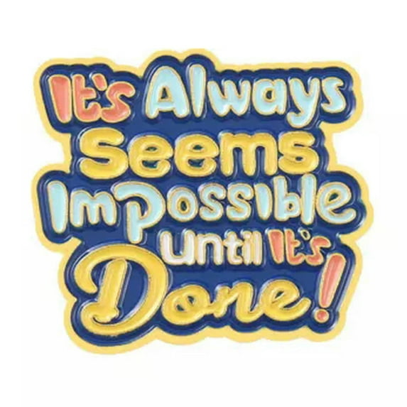 GKNET Letter Serie Enamel Pin Custom Brooch Lapel Badge Bag Denim Letter Delicate Jewelry Gift/-4