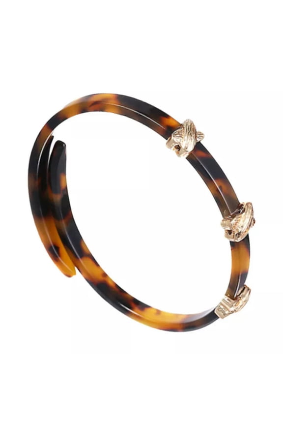 Lucite Bracelet Tortoise Shell Bracelets for Women Statement Delicate Jewelry Miss
