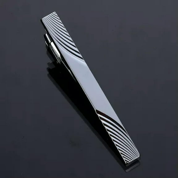 GKNET Men Metal Simple Fashion Necktie Buckle Gold Silver Color Tie Bar Clasp Clip WY4-A4
