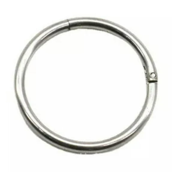 GKNET Multi Size Color Stainless Steel Nose Ring Lip Ring Earrings Piercing Jewelry-silver-1.2*14mm