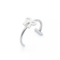 thumbnail image 1 of GKNET Multi-style Adjustable Star Heart Lip Ring Fake Labret Body Piercing Jewelry-Silver B, 1 of 9