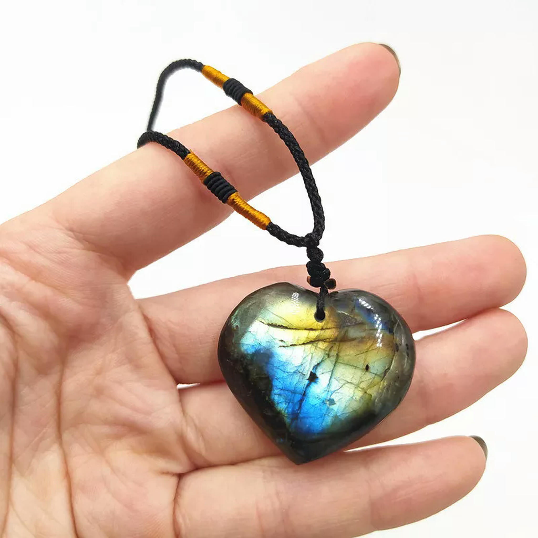 Gemstone Natural Labradorite Pendant at Rs 55 in Khambhat | ID Gemstone Natural Labradorite Pendant at Rs 55 in Khambhat | ID