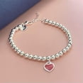 thumbnail image 1 of GKNET New 925 Silver Charm Bracelet Bangle Women Men's Fashion Delicate Jewelry 75 Style-3#, 1 of 6