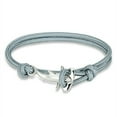 thumbnail image 1 of GKNET Ocean style Hammerhead Sharks Bracelet Men Women-Silvery, 1 of 6