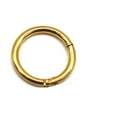 thumbnail image 1 of GKNET Piercing Septum Clicker Titanium Segment Ring Hinge Nose Lip Ear Body Delicate Jewelry -gold-1.0*10mm, 1 of 9