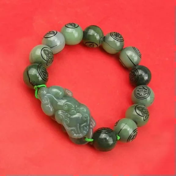 GKNET Plastic Lucky Charm Brave Troops Bracelet For Women Men Bangle Charm Jewell_tu-Coffee-