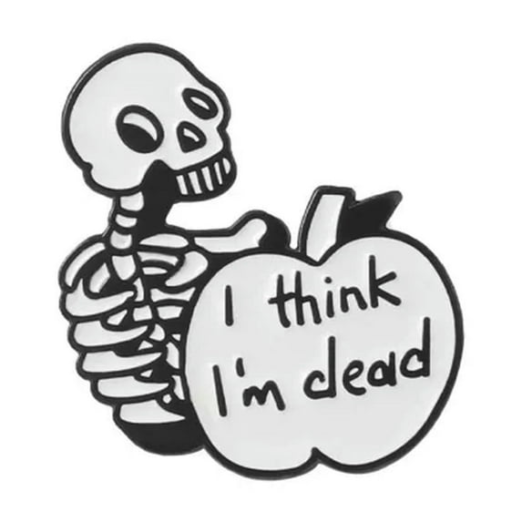 GKNET Punk Brooch Cartoon Animal Cat Skull Brooches Badge Lapel pins Gifts Wholesale-97