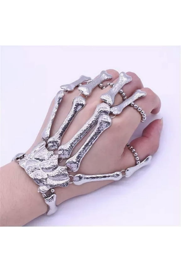 Punk Charm Bracelets for Women Joint Mens Metal Bracelets Steampunk Bracelet-1