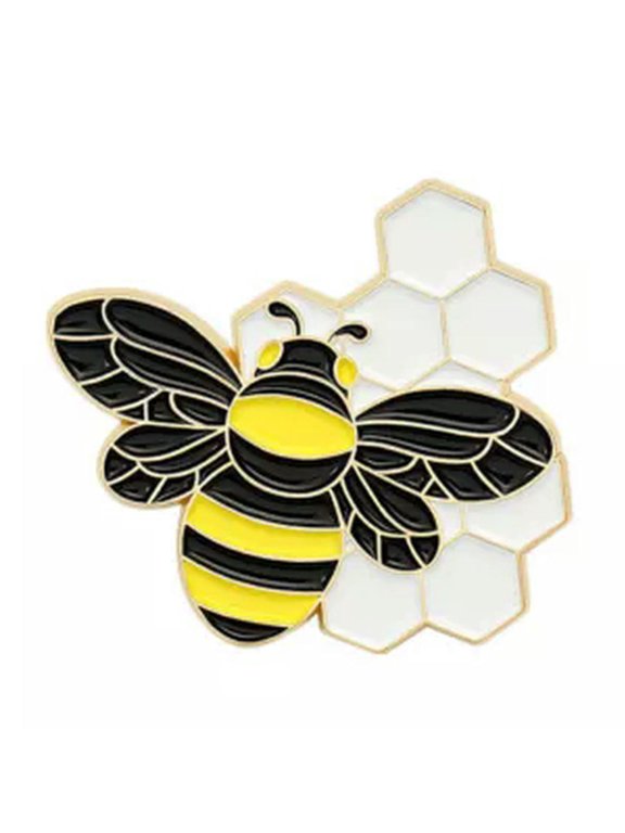 Punk Halloween Enamel Brooch Pins Shirt Collar Lapel Pin Necktie Clip Gift Bee~-Bee#1