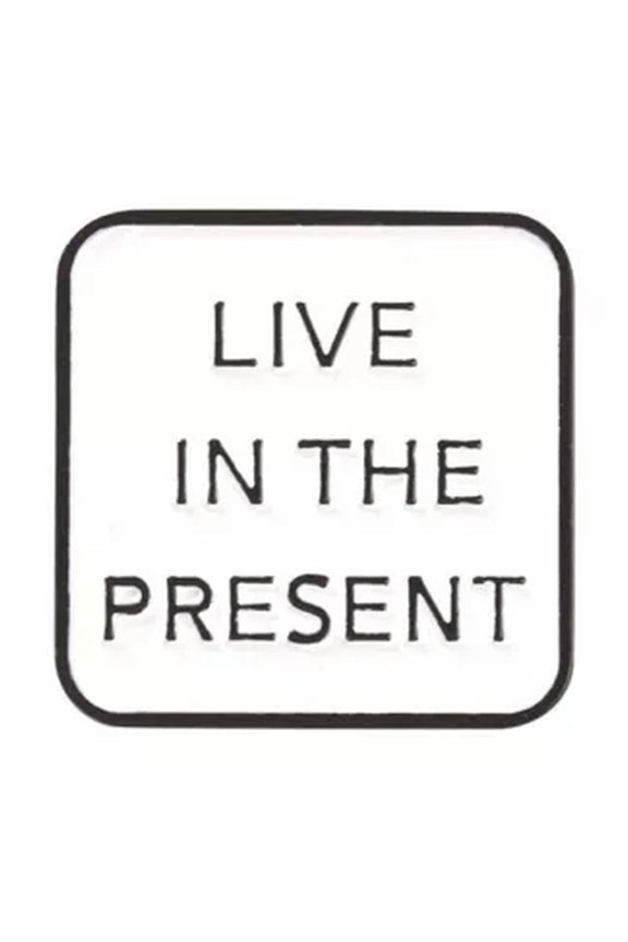 Punk Halloween Enamel Brooch Pins Shirt Collar Lapel Pin Necktie Clip Gift Bee~-Letter#4