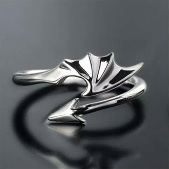 GKNET Punk Little Devil Dragon Gothic Evil Vampire Angel Wings Opening Adjustable WY4-A1