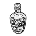 thumbnail image 1 of GKNET Punk Skeleton Enamel Pin Black White Skull Potions Brooches Lapel Badges Jewelry-5, 1 of 9