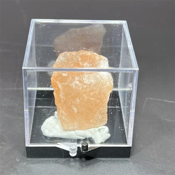 GKNET Raw Rough Natural Himalayan salt Rocks Chunks Crystal Mineral Specimen+Box 1PC