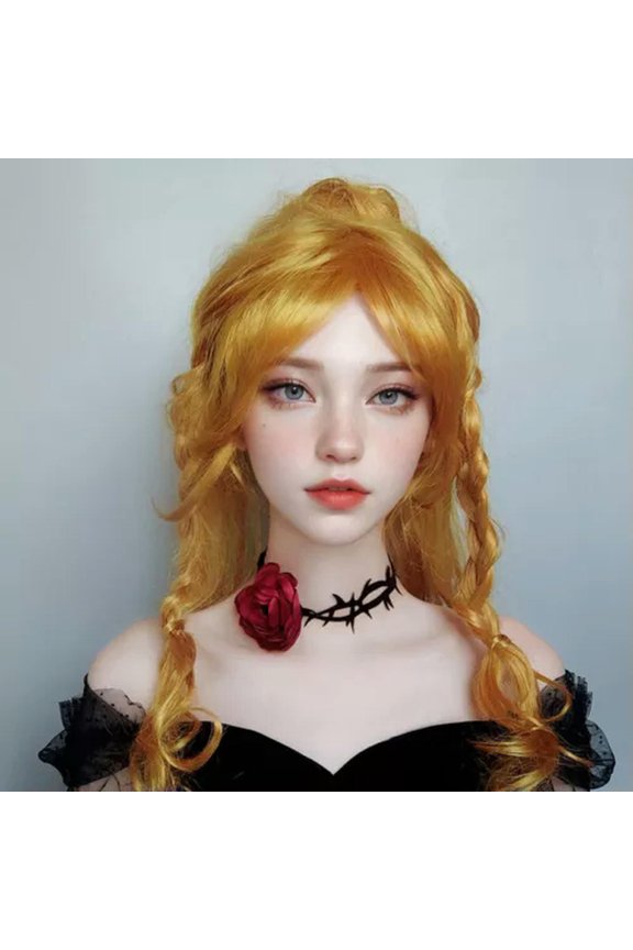 Retro Rose Flower Choker Necklace Velvet Women Gothic Dress Delicate Jewelry Chain Collar-Camellia Flower