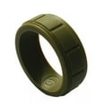 thumbnail image 1 of GKNET Silicone Wedding Engagement Ring Men Women Rubber Band Gym Sport Flexible —-army green-11, 1 of 9