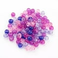 thumbnail image 1 of GKNET Spray Painted Crackle Glass Beads 4/6/8mm Round Handcrafted Loose Bead-Mixed Color #01-4mm (400pcs/bag), 1 of 6