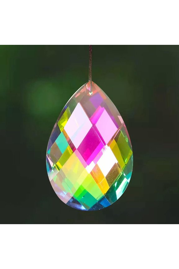 SunCatcher 75mm Rainbow Drop Crystal DIY Prism Chandelier Pendant Rainbow Maker
