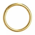 thumbnail image 1 of GKNET Unisex Titanium Hinged Segment Nose Ring Ear Cartilage Tragus Helix Lip Piercing-Gold-10 mm-16g (1.2 mm), 1 of 6