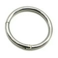 thumbnail image 1 of GKNET Unisex Titanium Hinged Segment Nose Ring Ear Cartilage Tragus Helix Lip Piercing-Silver-6 mm-18g (1 mm), 1 of 6