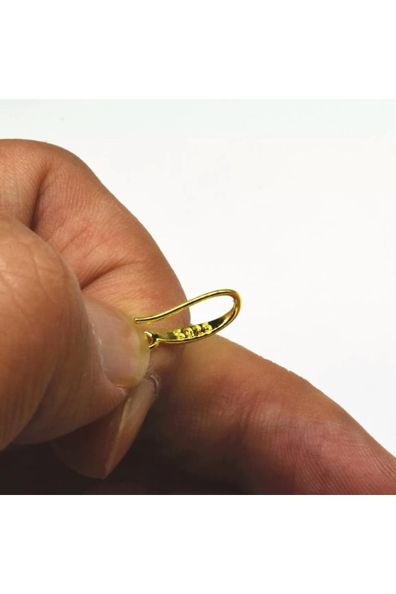 Wholesale Gold Plated DIY Ear Wire French Hook Making Findings Delicate Jewelry Supplies