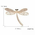 thumbnail image 1 of GKNET Wholesale Wedding Bridal Crystal Pearl Animal Insect Brooch Pin Jewellery New-39 Dragonfly, 1 of 7