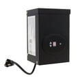thumbnail image 1 of GKOplus ETL Listed 120W Low Voltage Transformer with Photocell and Timer, 120V AC to 12V AC Outdoor Power Pack, for Landscape Lighting Systems, Fully Encapsulated Toroid Core, CEC VI Certified, 1 of 6