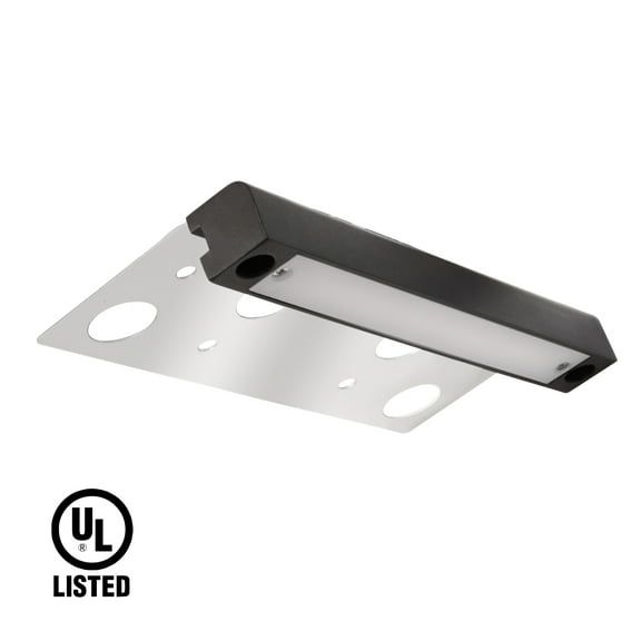 GKOplus Hardscape Light with Frosted Lens, Paver Wall Light, 6.8 Inches Long, Integrated 4W 2700K LED Light Source, LED Step Light, Solid Powder Coated Die-cast Aluminum Housing, 12V AC/DC, UL Listed