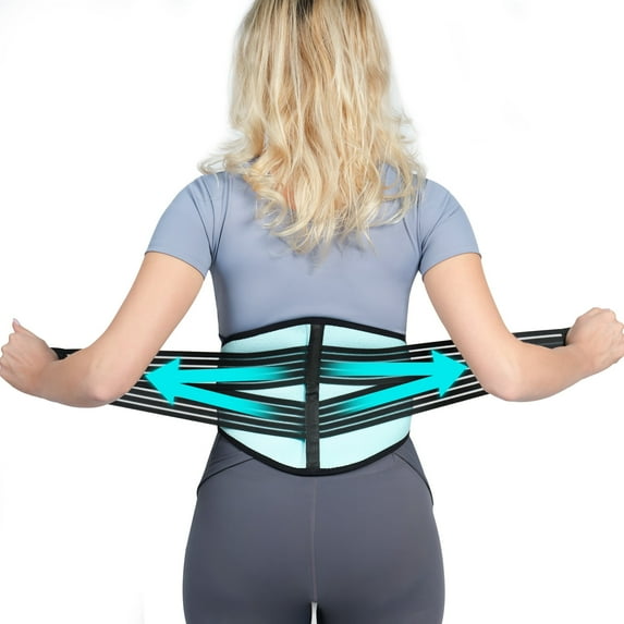 GKTG Back Brace Support Belt-Lumbar Support Back Brace for Back Pain, Sciatica, Scoliosis, Herniated Disc