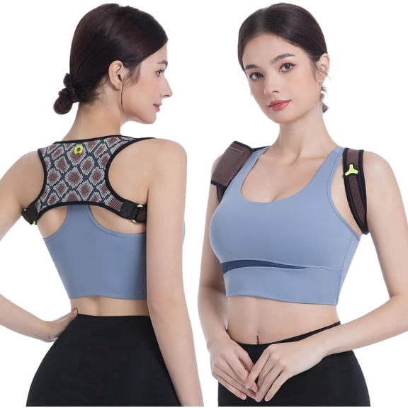 GKTG Posture Corrector for Women - Lightweight and Breathable Back Brace for Pain Relief