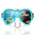 thumbnail image 1 of GKV Men & Women's Snorkel Diving Mask – Panoramic View, Anti-Fog & Anti-Leak Swim Goggles, 1 of 6