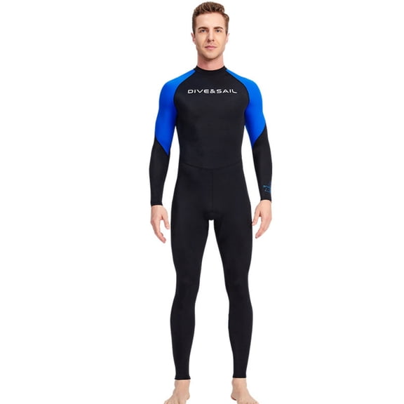 GKV Men’s Ultra-Light Full Body Wetsuit – Long Sleeve Neoprene Dive Suit for Snorkeling, Swimming & Surfing