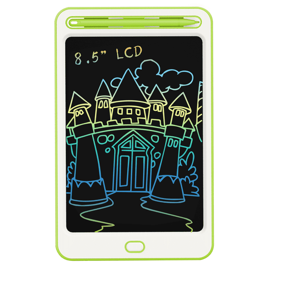 GKcity 8.5 Inch LCD Writing Tablet for Kids, Electronic Graphics Tablet Drawing Doodle Board Gifts for Boys and Girls, Christmas Gifts Toy, Kid Toys for 2 3 4 5 6 7 8 Year Old Boys Girls (Green)