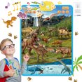 thumbnail image 1 of GKcity Dinosaur Electronic Learning Chart, Interactive Preschool Toy, 1 of 6