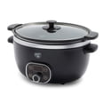thumbnail image 1 of GreenLife 8QT Slow Cooker, Non-Toxic Ceramic Nonstick, Family Size, Black, 1 of 9