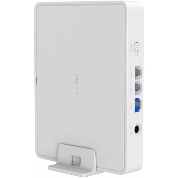 GL-B3000 (Marble) Wireless WiFi 6 Router with Wall-Mountable Photo Frame, Dual-Band AX3000, OpenVPN & WireGuard, Bark & AdGuard Home Parental Controls, OpenWrt, 3 Gigabit Ethernet Ports