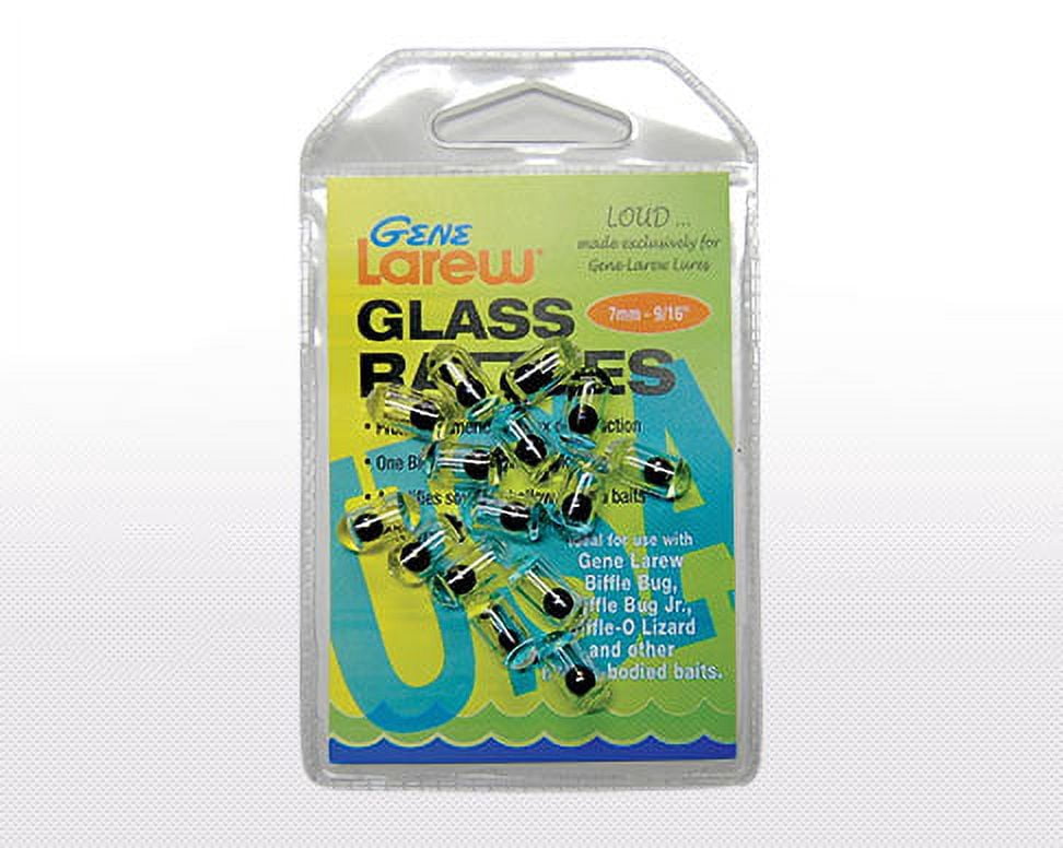 Gene Larew 7mm Glass Bass Rattles, 15 Count - For Hollow Soft Plastic Baits