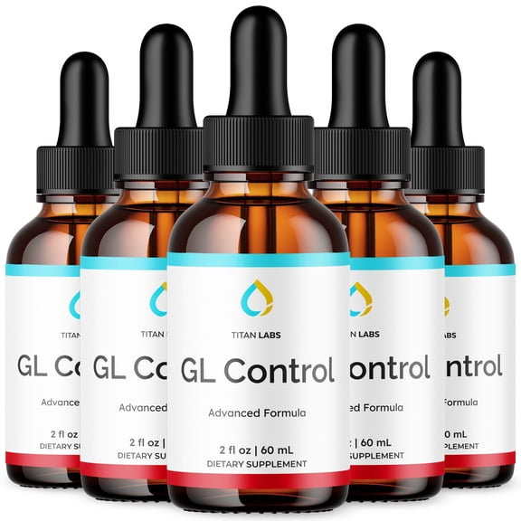 GL Control Advanced Formula Drops Blood Balance Support Supplement GLControl 150 Servings