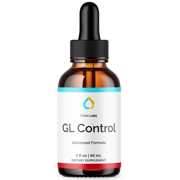 GL Control Advanced Formula Drops Blood Balance Support Supplement GLControl 30 Servings
