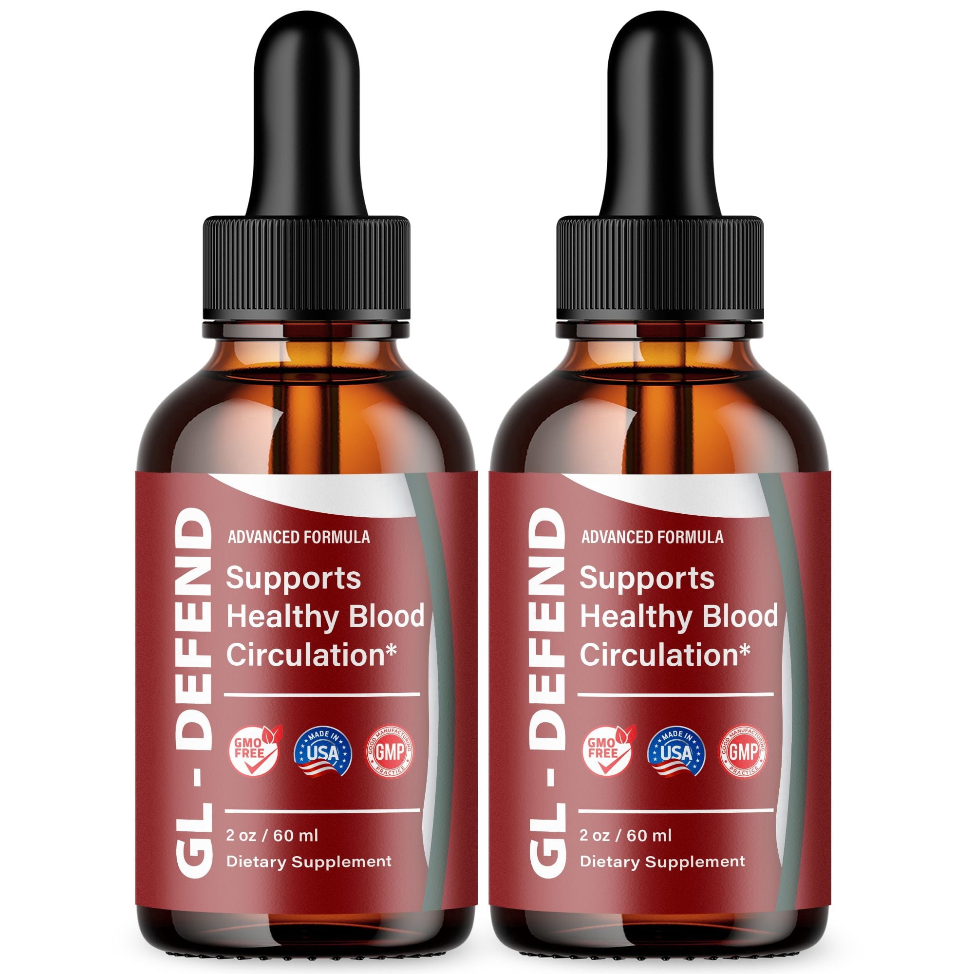 GL Defend Advanced Formula Drops Natural Support Supplement GLDefend 60 ...
