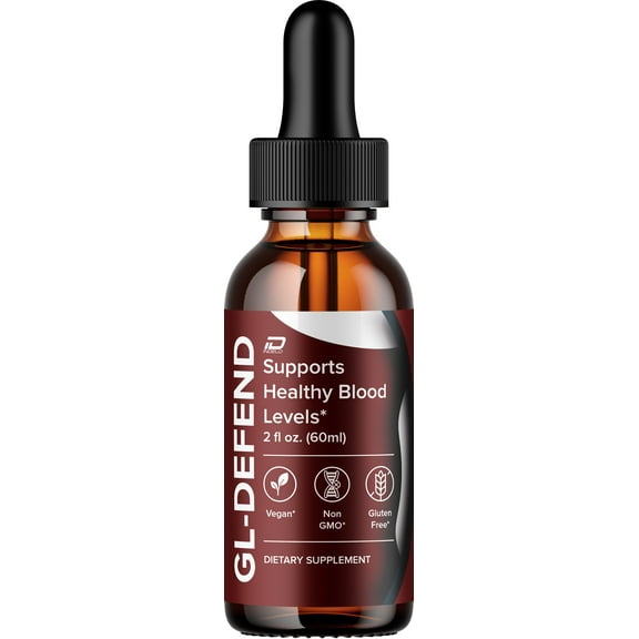 GL Defend Liquid Drops GL Defend Drops Extra Strength Natural Blend Healthy Organic Support, 1 Pack, 1 Month Supply