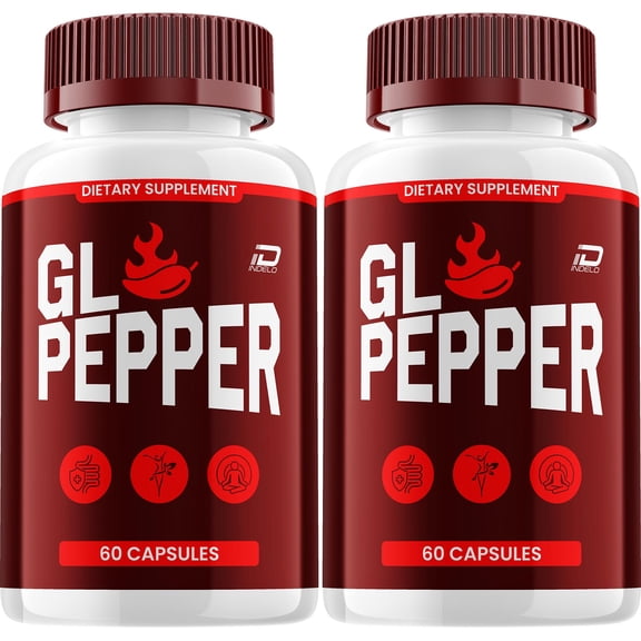 GL Pepper Keto Capsules – GLPepper Advanced Formula, Maximum Strength, 2 Pack, 120 Capsules